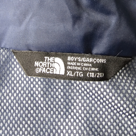 BOYS XL THE NORTH FACE DRYVENT ZIP UP GEOMETRIC JACKET - Picture 5 of 5